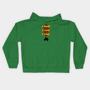 Four, I mean Five, I mean Fire! Kids Hoodie